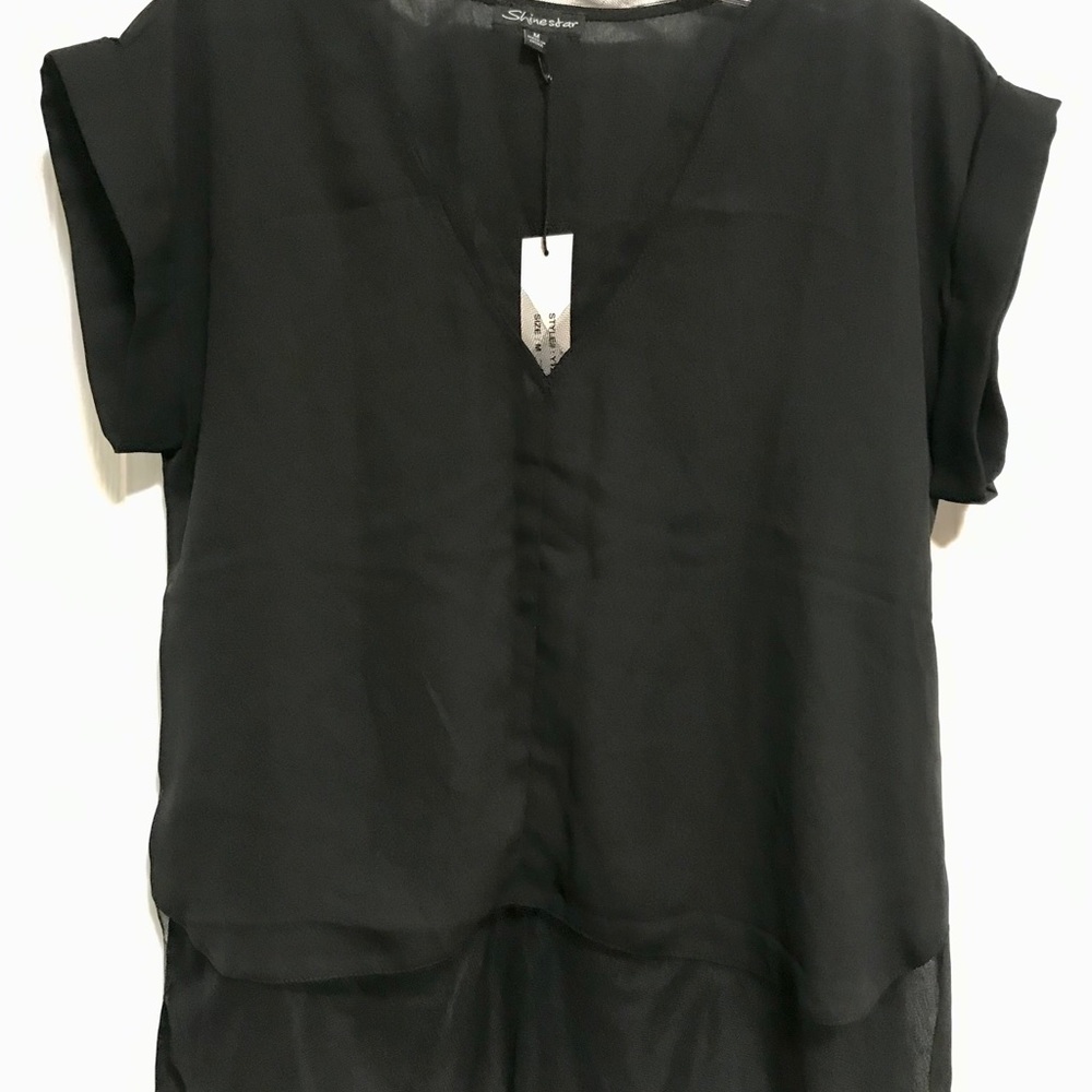 V neck top